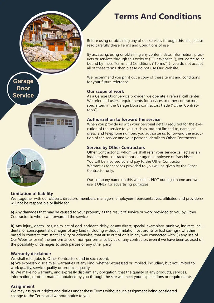 Garage Doors Store Repairs Culver City, CA 310-846-3026